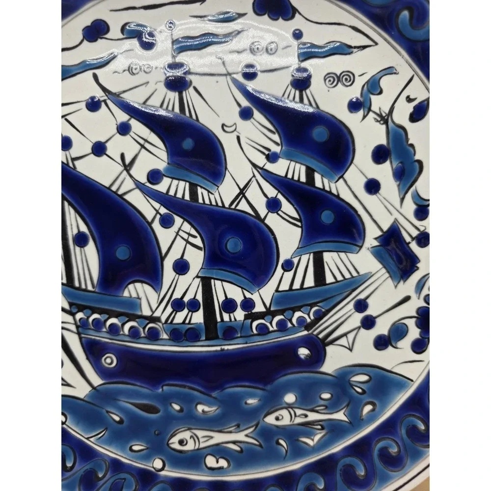 Dakas Keramik Archangelos Greek Decorative Wall‎ Plate 8